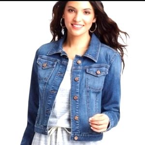 LOFT denim jacket size large